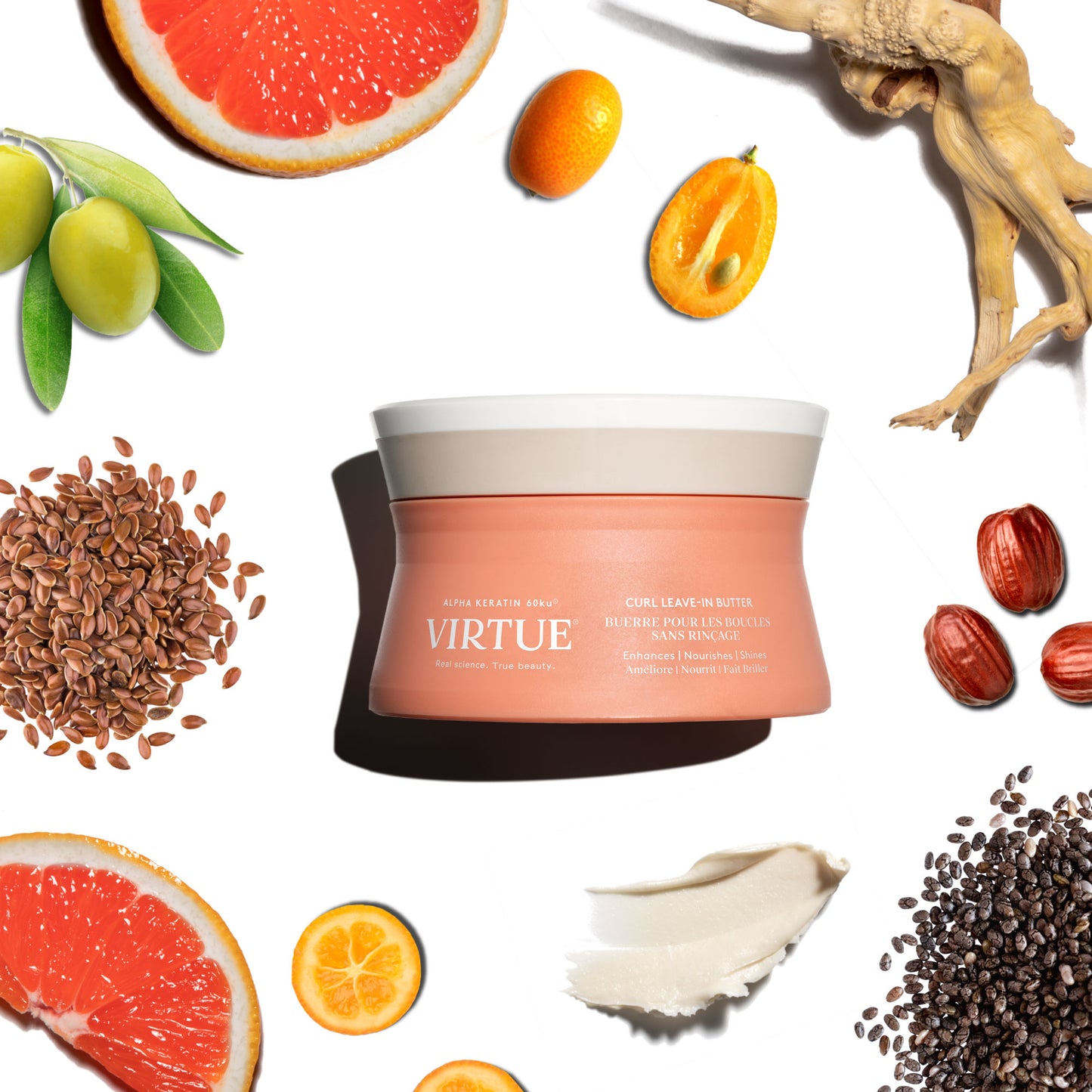 CURL LEAVE-IN BUTTER Enhances | Nourishes | Shines