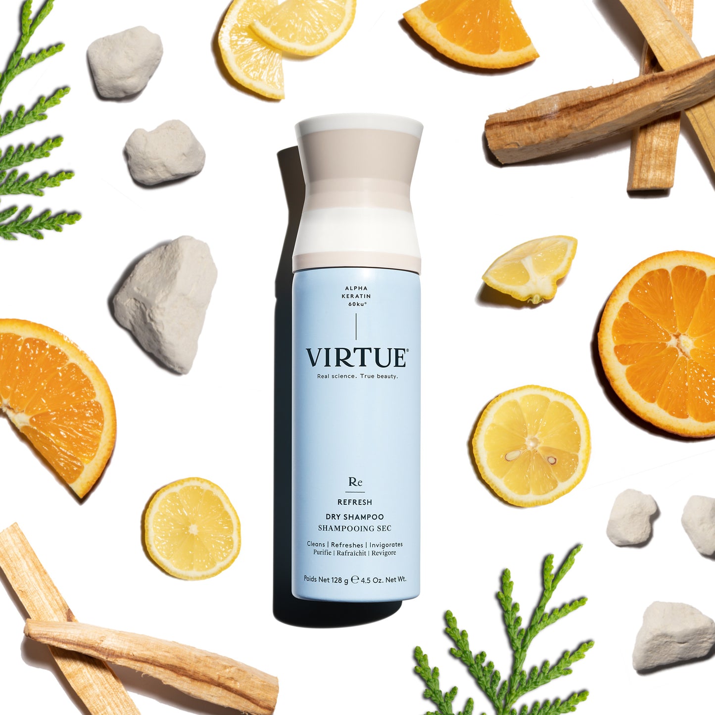 DRY SHAMPOO Cleans | Refreshes | Invigorates