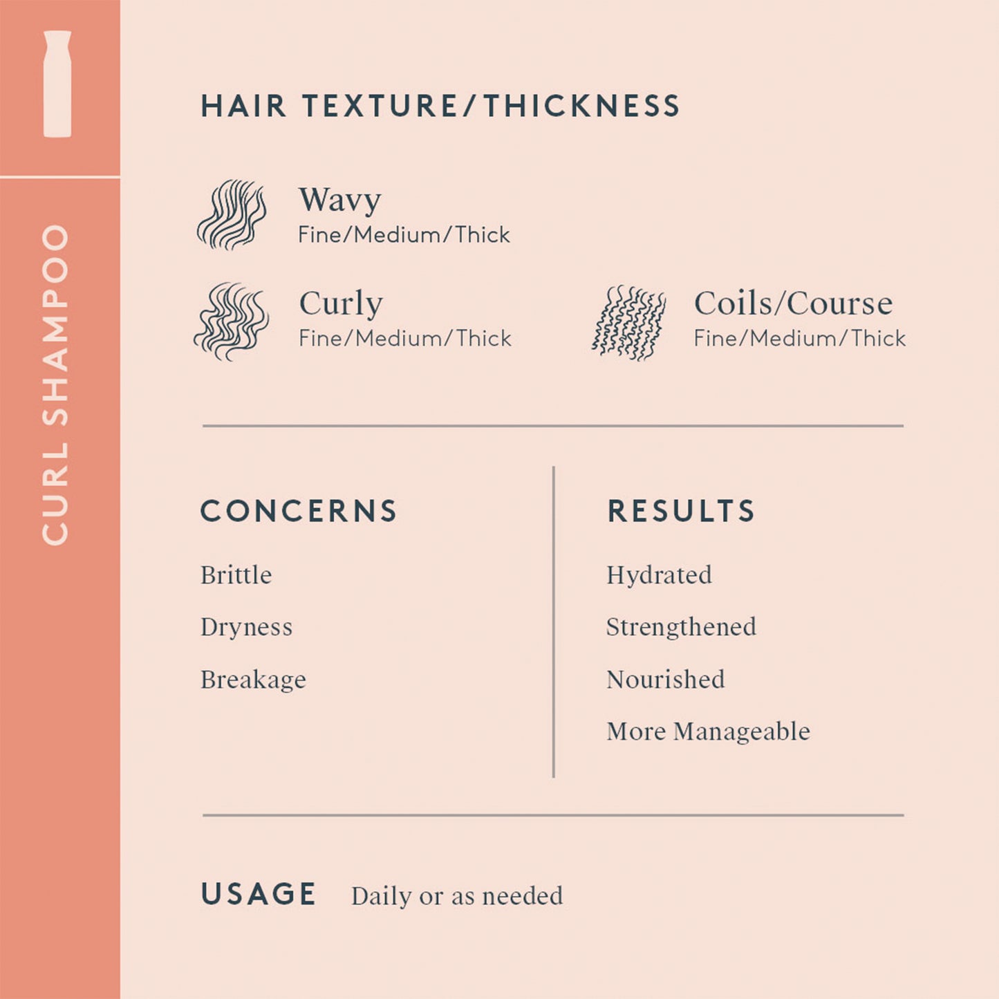 CURL SHAMPOO Hydrates | Nourishes | Repairs