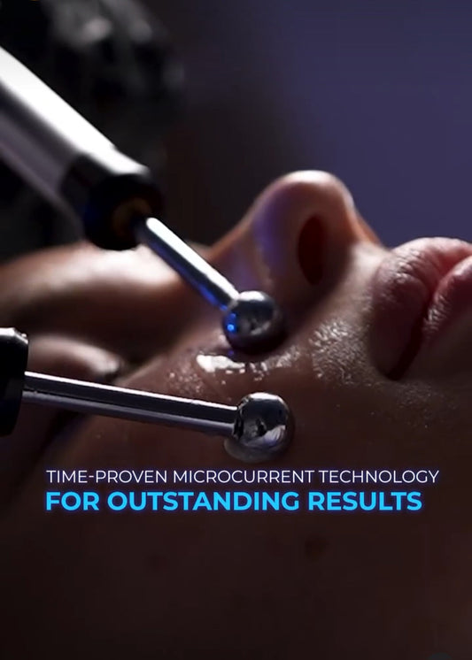 Microcurrent face and body contouring