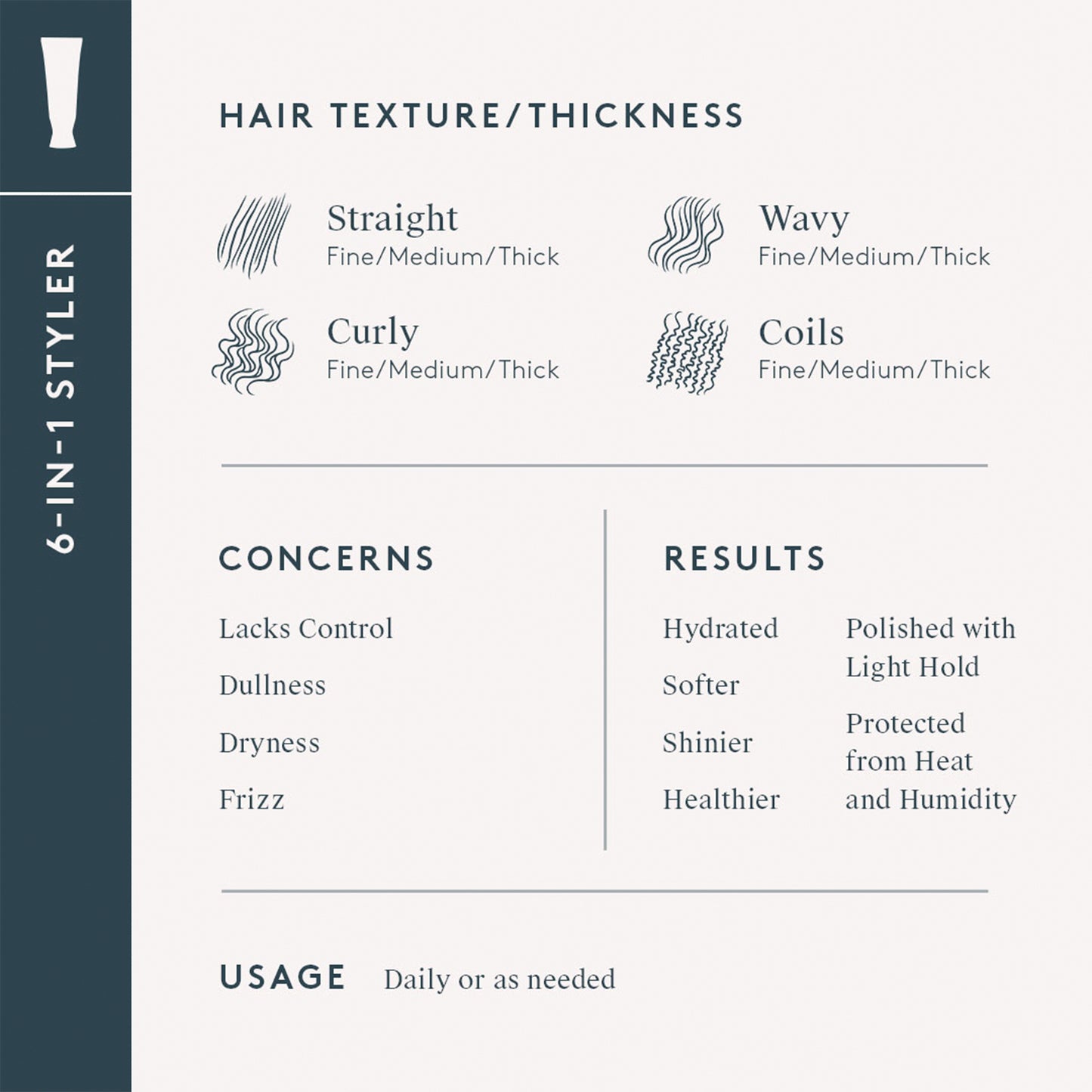 6-IN-1 STYLER Shines | Texturizes | Protects