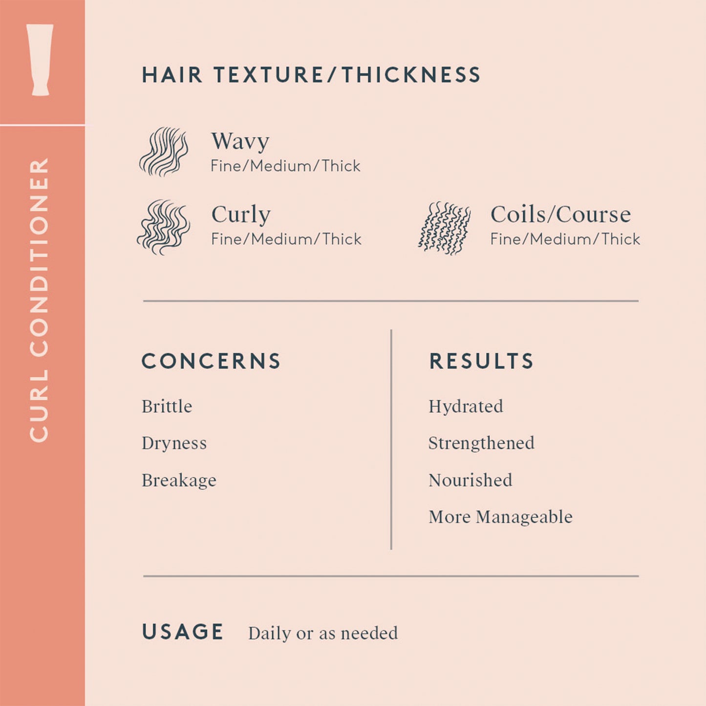 CURL CONDITIONER Softens | De-Frizzes | Replenishes